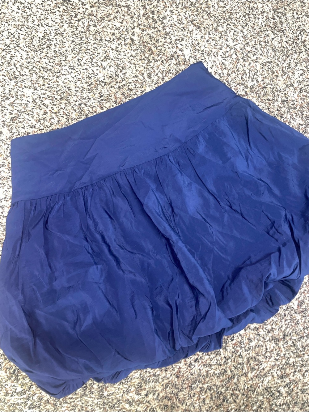 a New Day Women's Bubble Mini Skirt Navy Size 10 NWT